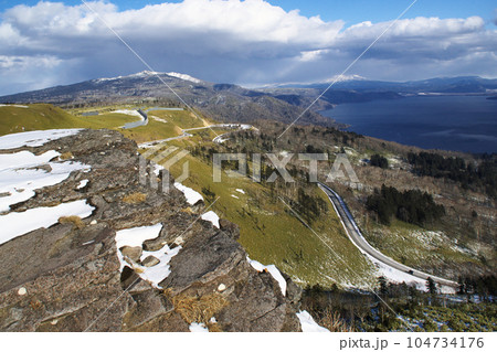 美幌峠展望台からの俯瞰 104734176