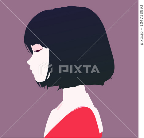 女子の横顔 104738993