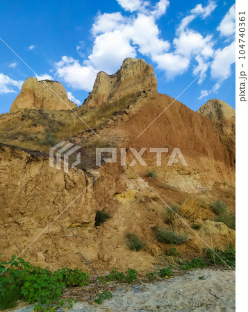 Big cave canyon in the Kherson region 104740361