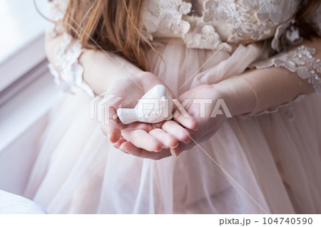 Happy pregnancy concept Happy pregnancy concept 104740590