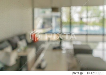 living room interior blurred background living room interior blurred background 104741036
