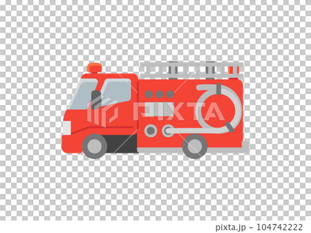 工作車/消防車插圖集 104742222