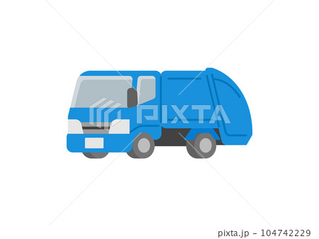 働く車・ごみ収集車 働く車・ごみ収集車 104742229