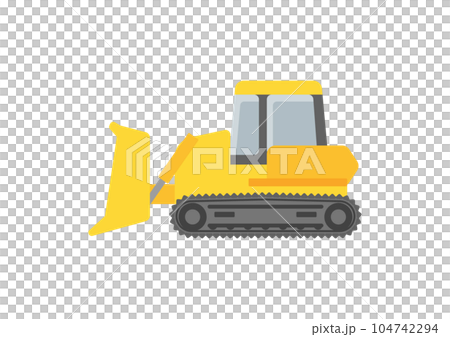 働く車・ブルドーザー 働く車・ブルドーザー 104742294