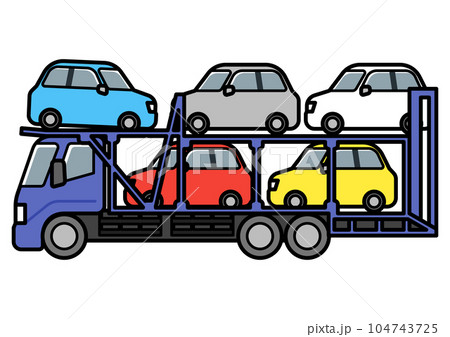 働く車・カーキャリア 104743725