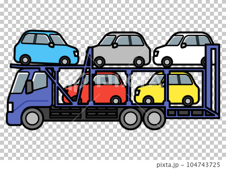 働く車・カーキャリア 104743725