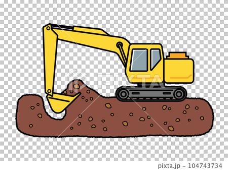 作業車/挖掘機 104743734