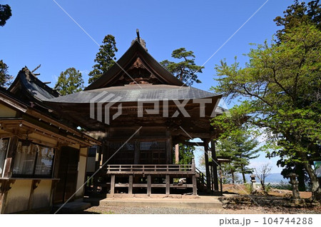 新緑の胡四王神社 新緑の胡四王神社 104744288