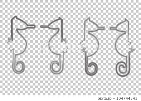 2024年令和6賀年片海馬刷 104744543
