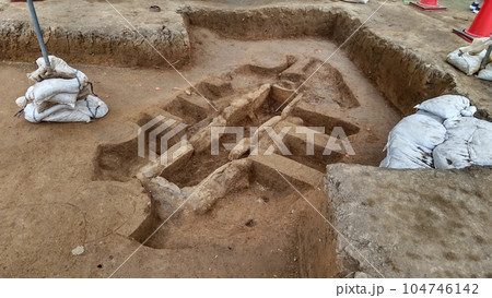 吉野ヶ里遺跡 石棺墓 特別公開 吉野ヶ里遺跡 石棺墓 特別公開 104746142