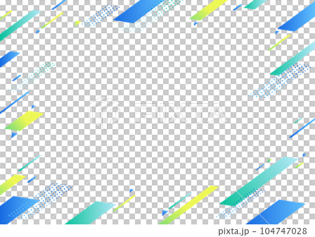 Blue business IT growth geometry background illustration material Blue business IT growth geometry background illustration material 104747028