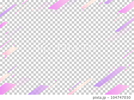 ピンク　ビジネス　IT　成長　幾何学　背景イラスト素材 104747030