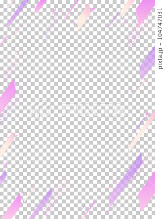 ピンク　ビジネス　IT　成長　幾何学　背景イラスト素材 104747031