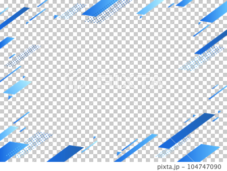Blue business IT growth geometry background illustration material Blue business IT growth geometry background illustration material 104747090