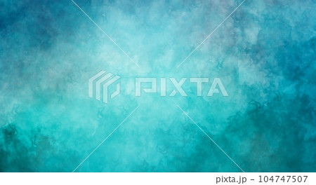 Blue green watercolor background design abstract painting art texture with stained smudged marbled pattern and teal turquoise blurred gradient colors in textured painted banner backdrop background Blue green watercolor background design abstract painting art texture with stained smudged marbled pattern and teal turquoise blurred gradient colors in textured painted banner backdrop background 104747507