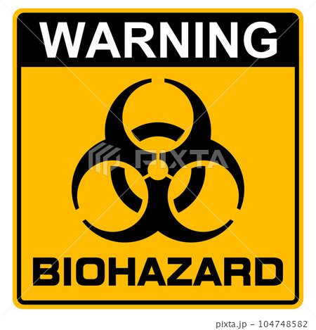 バイオハザード(Biohazard sign) 104748582