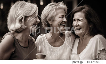 Journeying through Life with Trusted Friends....のイラスト素材 [104748666] - PIXTA