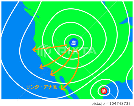 サンタアナ風 104748732