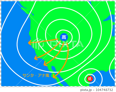 サンタアナ風 104748732