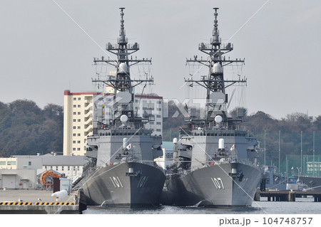 護衛艦むらさめと護衛艦いかづち 護衛艦むらさめと護衛艦いかづち 104748757