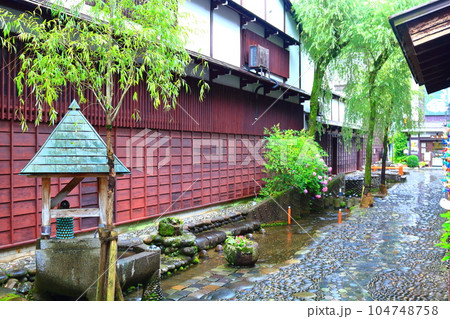 郡上八幡・やなかのこみち(雨天) 郡上八幡・やなかのこみち(雨天) 104748758