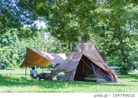 「埼玉県」秋ヶ瀬公園でデイキャンプ 「埼玉県」秋ヶ瀬公園でデイキャンプ 104749018