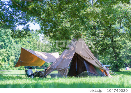 「埼玉県」秋ヶ瀬公園でデイキャンプ 104749020