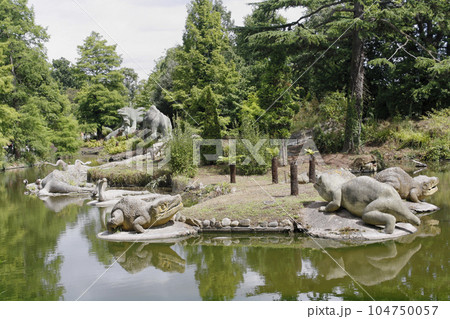 Cristal Palace, Dinosaurs Park, London, United Kingdom. 104750057