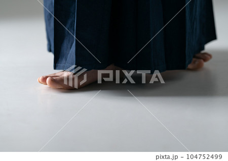 合気道　足元 104752499