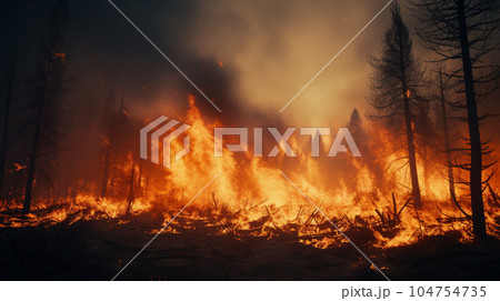 山火事(AI生成) 山火事(AI生成) 104754735