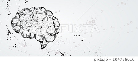 Conceptual technology illustration of artificial intelligence Conceptual technology illustration of artificial intelligence 104756016