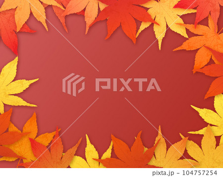紅葉 秋イメージ素材 紅葉 秋イメージ素材 104757254