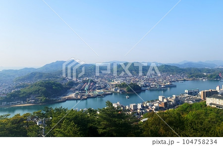 美しい広島の港町の風景 美しい広島の港町の風景 104758234