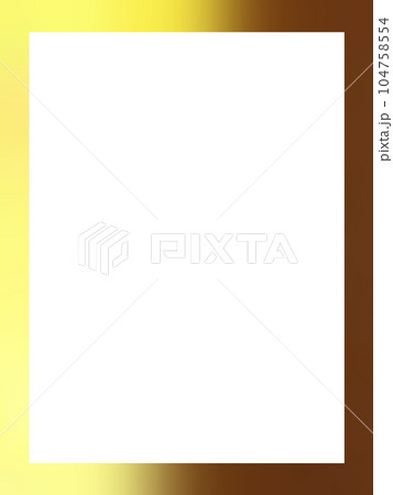 金枠のフレーム 104758554