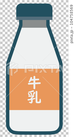 瓶牛乳 104758569