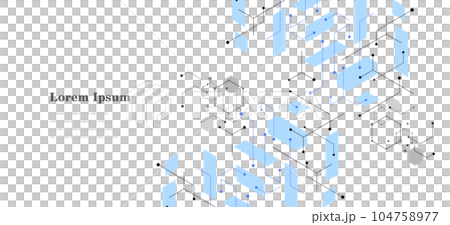 幾何学 抽象 六角形 科学 背景 透過 104758977