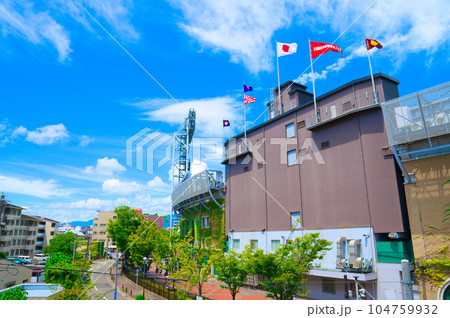 【兵庫県】8月・夏の甲子園球場 【兵庫県】8月・夏の甲子園球場 104759932