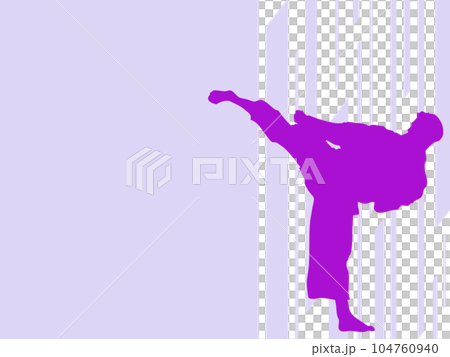 受空手道啟發的插圖 104760940