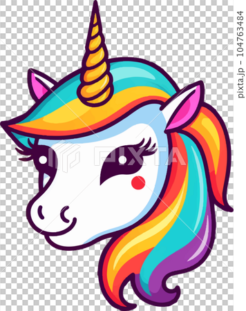rainbow, pony, illustration, cute, cartoon, magic, horse, animal, design, fantasy, unicorn, sweet, dream, pink, character, background, beautiful, fairytale, star, fairy, girl, card, colorful, love, 104763484