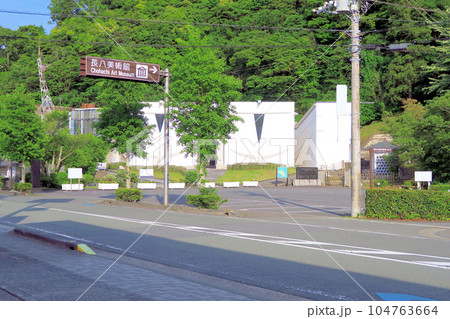 伊豆半島・西伊豆・長八美術館・ポストモダンなの建物もアートな、漆喰芸術の美術館・静岡県松崎町(2) 104763664