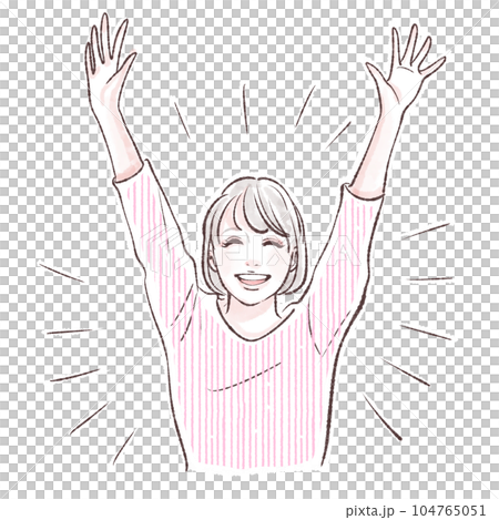 女性插畫素材 女性插畫素材 104765051