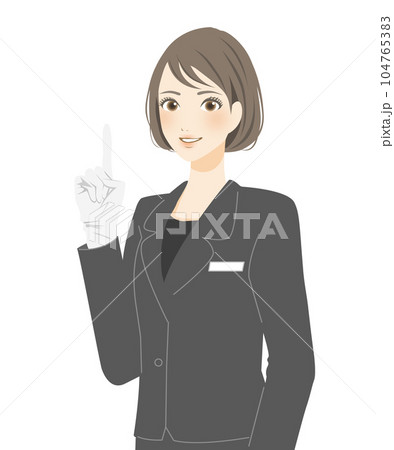 お葬式の流れをサポートする従業員のイラスト 104765383