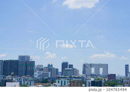 Bangkok View around The Elephant Building(Tower) 104765494