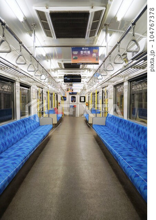 上信電鉄の車内（700系703編成） 104767378