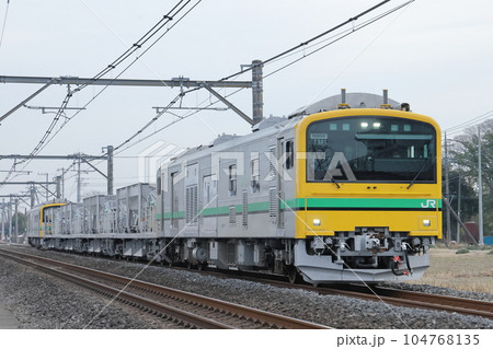 JR東日本 GV-E197系 事業用気動車 TS01編成 高崎線走行 104768135