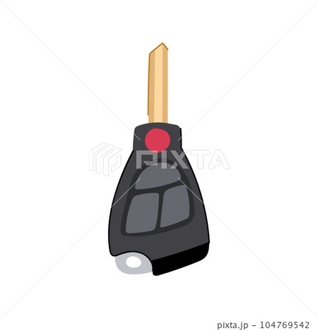 auto car key cartoon vector illustrationのイラスト素材 [104769542] - PIXTA