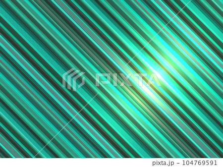 スピード感のある緑のライン背景	 104769591
