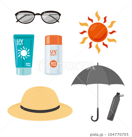 日焼け対策 104770705