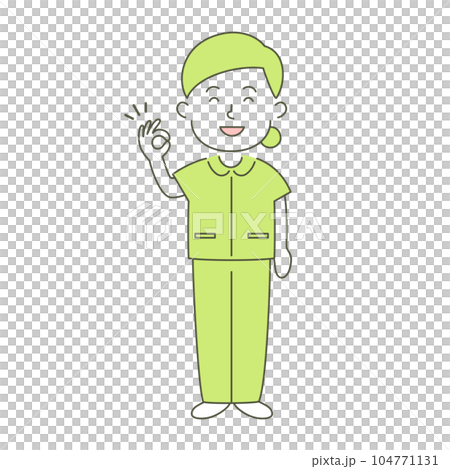 護士表現良好的插圖 104771131