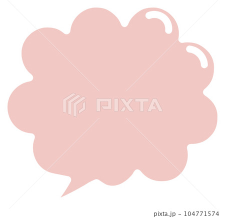 speech bubble balloon icon sticker memo keyword planner text box banner, flat png transparent element design 104771574